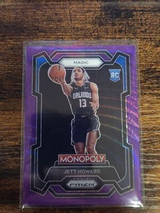 2023-24 Prizm Monopoly #65 Jett Howard Purple Wave Orlando Magic RC Rookie - Picture 1 of 1