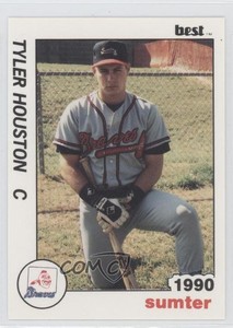 1990 Best Sumter Braves Tyler Houston #1 Rookie RC
