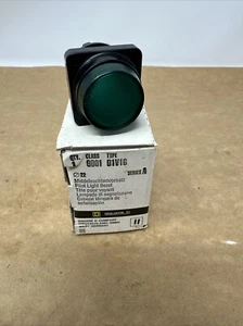 9001 D1V1G Square D Green Pilot Light, Series A - New - Picture 1 of 3