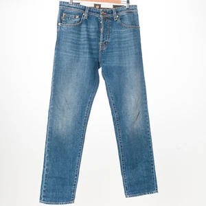TRAMAROSSA Blue Denim Jeans Medium Wash Herren 34,5/31,75 Italy Made - Bild 1 von 5