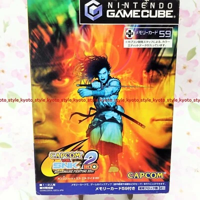USED Nintendo Gamecube CAPCOM VS. SNK 2 EO 14396 JAPAN IMPORT - Image 1 of 4