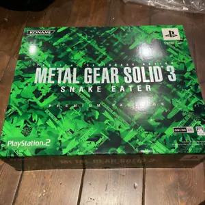 METAL GEAR SOLID 3 Snake Eater Premium Package PS2 Konami Limited Edition - Picture 1 of 9