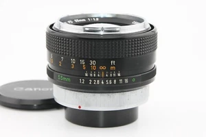 ¡Raro! Marca "O" [EXC+++] Canon FD 55mm F/1.2 Cromo Nariz Prime MF de Japón - Imagen 1 de 12
