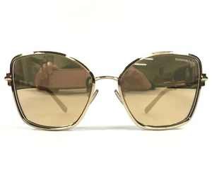 Tiffany & Co. Sunglasses TF3102-B 6149/03 Pale Gold Crystal Frames w Mirror Gold - Picture 1 of 14