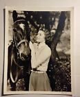 Ingrid Bergman Original Vintage 1941 8x10 Photo Rage in Heaven Horse