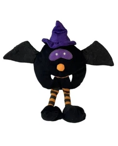 Sugar Loaf Halloween Black Bat-Witch 9” Soft Plush Stuffed Animal Toy NWT - Picture 1 of 13