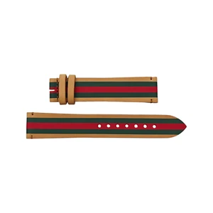 GUCCI - 20 MM x 18 MM - GENUINE - BI COLOR WATCH STRAP - BRACELET / BAND - OEM - Picture 1 of 2