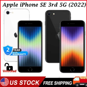 NEW SEALED Apple iPhone SE 3rd 5G (2022) 64/128/256GB GSM CDMA FACTORY UNLOCKED - Picture 1 of 9