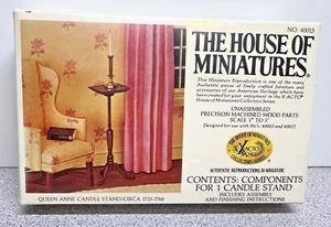 Neu VERSIEGELT Vintage House of Miniatures Queen Anne Kerzenständer #40013 (E6) - Bild 1 von 4