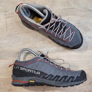 La Sportiva TX2 Approach Shoes Hiking Trail Womens US 7 Gray/Red - Picture 1 of 12