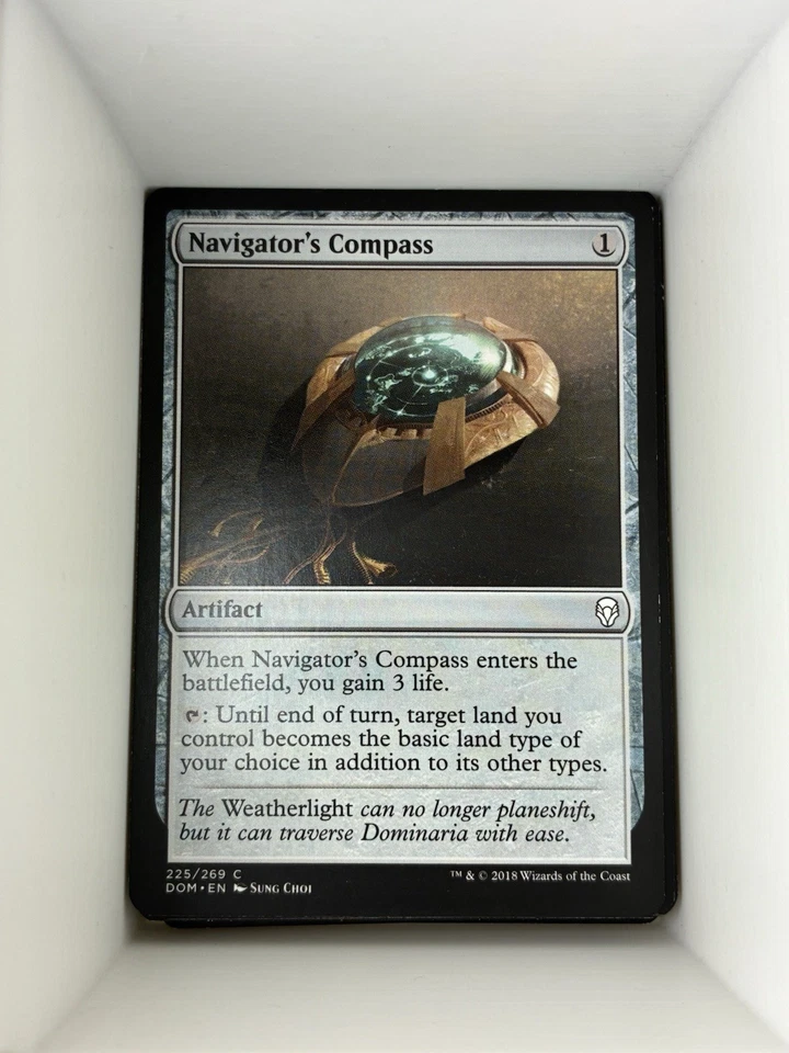 Magic the Gathering Dominaria Navigator's Compass. M16 - Image 1 of 1