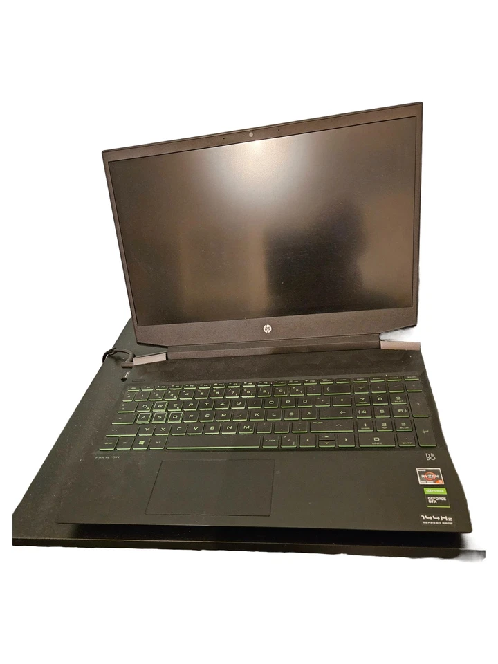HP Pavilion Gaming 15-ec1234ng Laptop AMD Ryzen 5 GTX Schwarz 15 Zoll - Bild 1 von 4