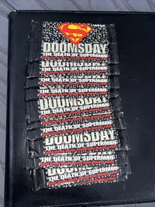 1992 SkyBox Doomsday The Death Of Superman Trading Card (11) Packs - Picture 1 of 2