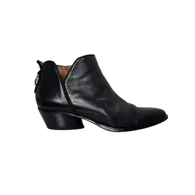 Sarto by Franco Sarto Botines Asti Cuero Negro Talla 8.5 Punta Punta Foto 1 de 4
