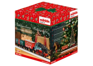 Märklin 29124 Weihnachten HO Dampf Startzug Set mit schneebedecktem Gleis - Bild 1 von 2