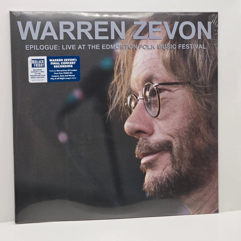 Warren Zevon - Epilogue: Live Edmonton Folk Music Festival RSD 2025 2xLP Vinyl - Image 1 of 4