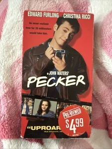 Used Vintage VHS Pecker, Race Against Time - Picture 1 of 3