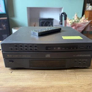 SONY CDP-C322M CD Compact 5 Disc Player Changer Separate W Remote Power Tested - Picture 1 of 17