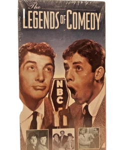 The Legends of Comedy VHS 1996 Film Full Screen Funny Classics Vtg 90s Sealed - Picture 1 of 5