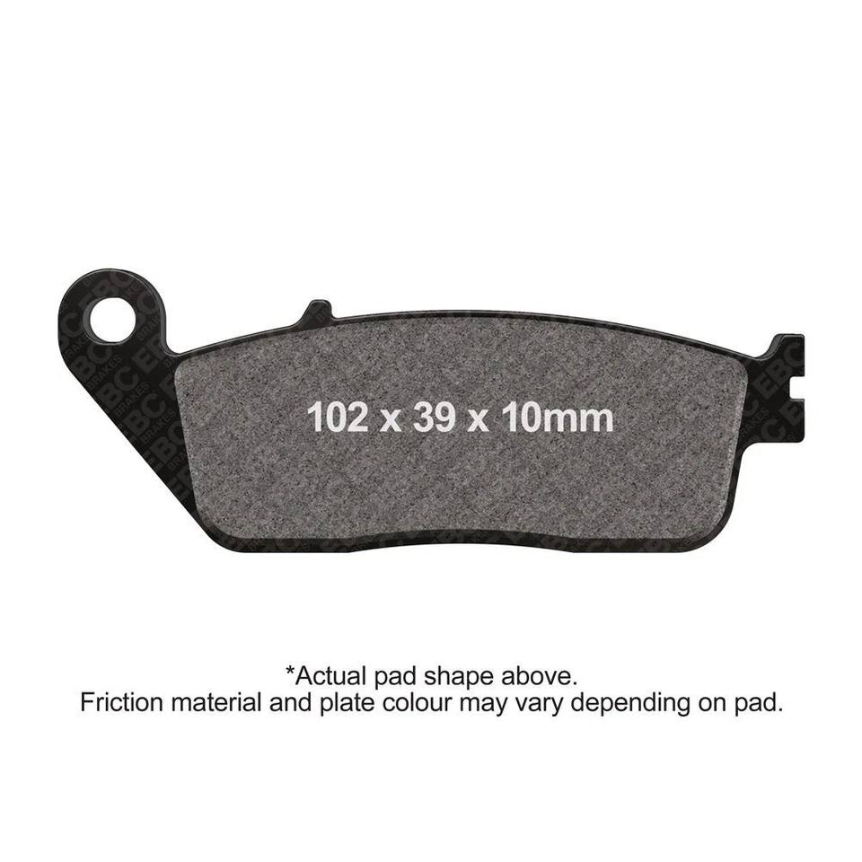 EBC V Pad Semi Sintered Brake Pads Rear Left for Victory Hard Ball 2012 - 2013 - Image 1 of 1