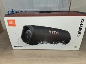 Sistema de altavoces portátiles JBL Charge 5 - negro nuevo y sellado negro - Imagen 1 de 7
