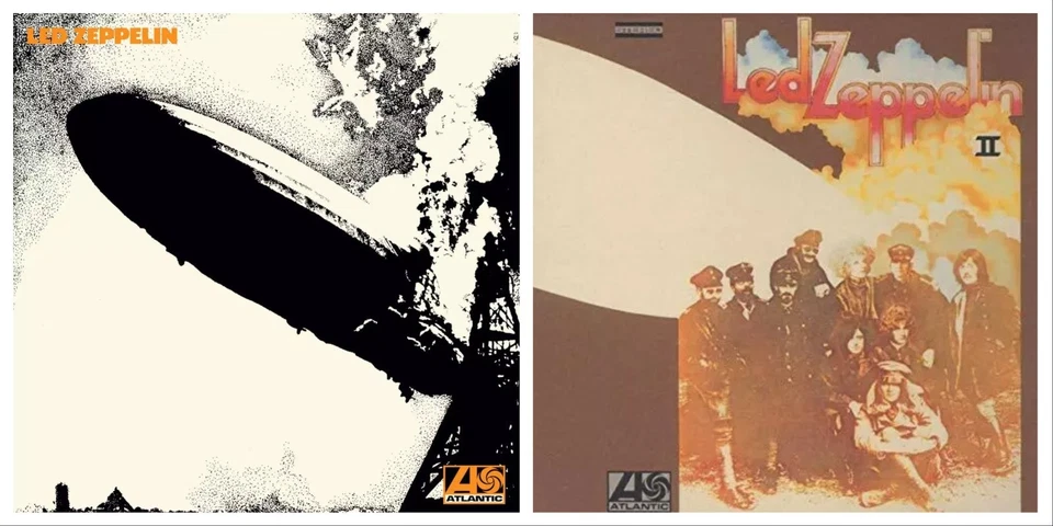Led Zeppelin - I One /II Two [Vinyl LPs, job lot, bundle, New and sealed] - Image 1 of 1