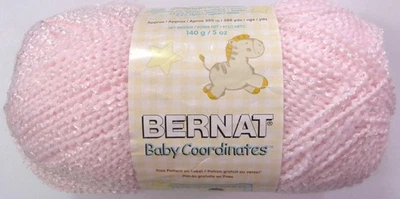 Bernat Baby Coordinates Pompadour Yarn, Complete/Partial (Any Color) Sold /Skein - Image 1 of 4
