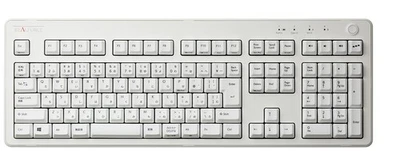 Topre REALFORCE R3 / R3HA21 5.0 JP layout 112 Keys Super White Bluetooth - Image 1 of 4
