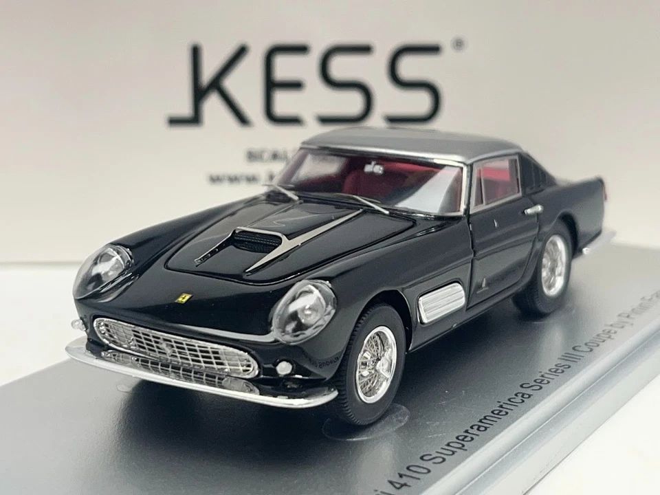 FERRARI 410 SUPERAMERICA III SERIE Ch.0713SA 1958 NERO/ARGENTO KESS KE43056131
