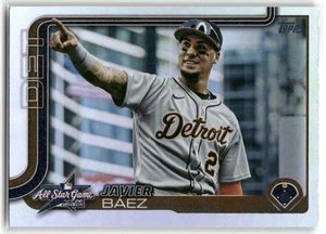 2025 Topps Update Javier Baez #ASG-13 All Star Game Foil - Picture 1 of 2