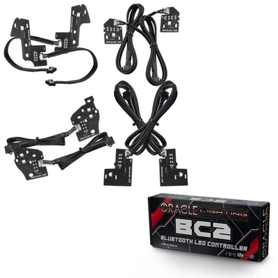 Kit de actualización DRL de faros Oracle 1281-335 RGBW para Dodge Ram 1500 19-24 Foto 1 de 2