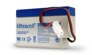 Ultracell 78242 UL Bleiakku 12 V, 0,8 Ah (UL0.8-12) - AMP-Stecker Bleiakku - Afbeelding 1 van 2