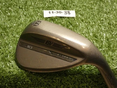Titleist Vokey SM10 Nickel 60* 10* Lob Wedge S Grind Dynamic Gold Steel - Image 1 of 4