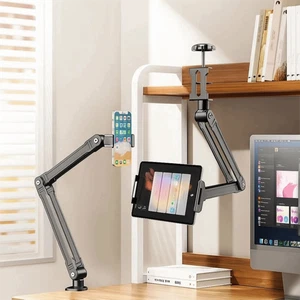 Sturdy Foldable Tablet Holder Adjustable Tablet Stand  Desktop - Picture 1 of 14