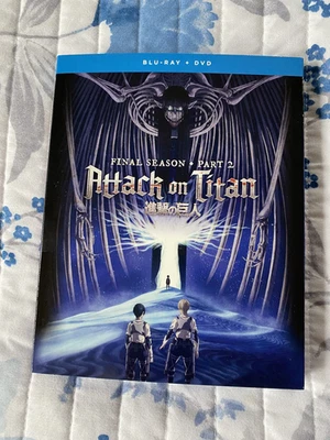 Attack on Titan: Final Season - Part 2 (Blu-ray/DVD, 4-Disc Set, 2023) NEW - Image 1 of 4