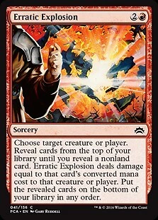 MTG - Erratic Explosion, Planechase Anthology - Image 1 of 1