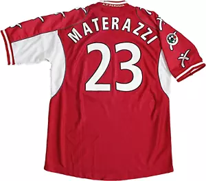 maglia calcio vintage Perugia MATERAZZI 2000 2001 Galex player friendly XL home - Foto 1 di 10