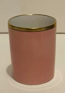 Fitz & Floyd Pfirsich Gold Knochen China Becher/Tasse 4"" - Bild 1 von 3