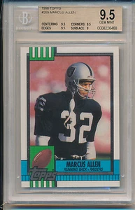 1990 Topps Marcus Allen (HOF) (#289) BGS9.5 BGS - Picture 1 of 2