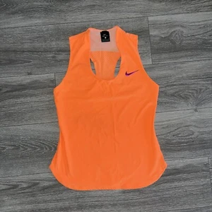 Nike Court Maria Sharapova Flex Sleeveless Tennis Tank Top Orange S 830726 New - Picture 1 of 15