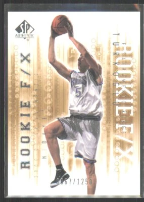 2000-01 SP Authentic Hidayet Hedo Turkoglu Rookie /1250 #106 - Image 1 of 2
