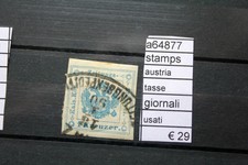 FRANCOBOLLI AUSTRIA TASSE GIORNALI USATI (A64877)
