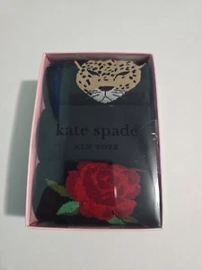 3 Pack Kate Spade Ankle Socks New In Box - Picture 1 of 3