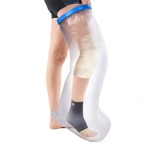 Medots Adult Full Leg Cover Protector for Shower-Reusable, Waterproof Cast Cover - Picture 1 of 10