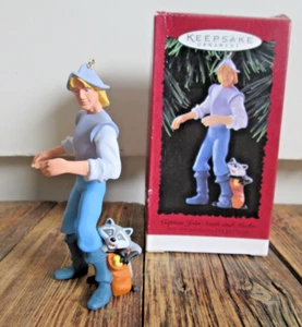 NUEVO Pocahontas John Smith & Meeko Adorno de Navidad De Colección Walt Disney - Imagen 1 de 11