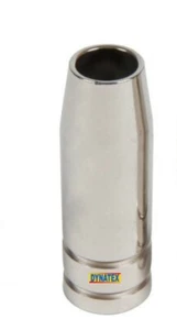 MB15 Conical Mig Welding Shroud Cap For Euro Torch For Wire Tip Push Fit Nozzle - Picture 1 of 11