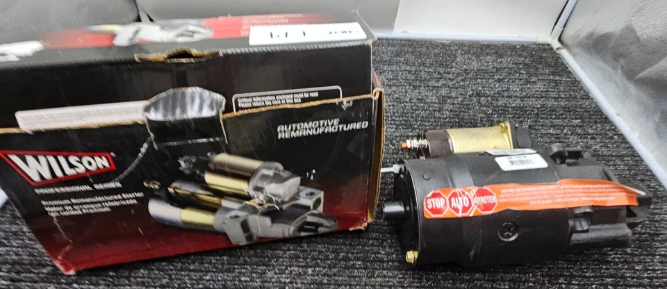 Motor de arranque BBB Industries Wilson 3689 compatível com Chevrolet Camaro 1981 *Reman - Imagem 1 de 4