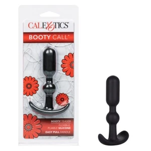 Cal Exotics Booty Call  Booty Teaser Black Anal Toy Butt Plug Flexible sex toy - Picture 1 of 8