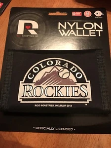 COLORADO ROCKIES NYLON WALLET NEW - Picture 1 of 1