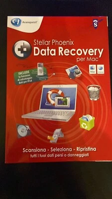 STELLAR PHOENIX DATA RECOVERY PER MAC AVANQUEST nuovo - Image 1 of 2